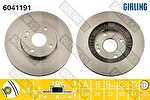 Girling 6041191 тормозной диск на MAZDA 323 S VI (BJ)