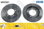 GIRLING Диск тормозной SUZUKI GRAND VITARA 2.0-2.7 98-05 передний (5521165D01, 6041561)