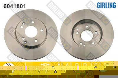 GIRLING Диск тормозной MERCEDES W202/W203/W210/R170 2.0-3.0 передний вент. (562013, 6041801)