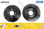 Girling 6041914 тормозной диск на HONDA CIVIC VI Hatchback (EJ, EK)