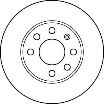 GIRLING Диск тормозной перед. вентил. OPEL Corsa C 1,0/1,2/1,7DI 00-> (240X20mm) 9195985 (569021, 6042361)