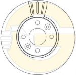 Girling 6042671 тормозной диск на NISSAN MICRA III (K12)