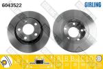 Girling 6043522 тормозной диск на VW PASSAT Variant (3B6)