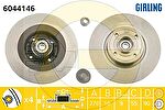 Girling 6044146 тормозной диск на RENAULT MEGANE II универсал (KM0/1_)