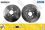 Girling 6045614 тормозной диск на TOYOTA ALPHARD (ATH1_, MNH1_, ANH1_)