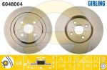 Girling 6048004 тормозной диск на TOYOTA YARIS (NHP13_, NSP13_, NCP13_, KSP13_, NLP13_)