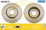 GIRLING Диск тормозной HYUNDAI i30 07- R16 передний вент.D=300мм. (517122L500, 6049575)