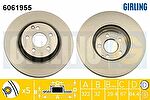 Girling 6061955 Диск тормозной MERCEDES W204 07-/W212 09- передний D=322мм.