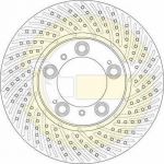 Girling 6062135 тормозной диск на PORSCHE 911 (997)