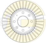 Girling 6062291 тормозной диск на KIA SPECTRA седан (LD)