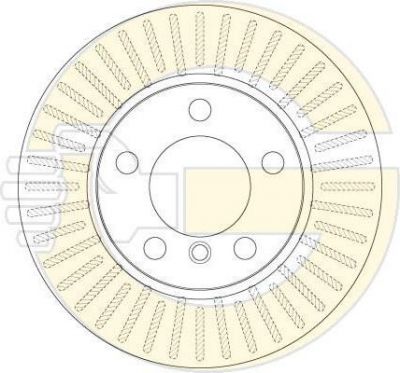 Girling 6062551 тормозной диск на 1 (F20)