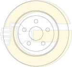 Girling 6062824 тормозной диск на DODGE AVENGER купе