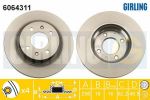 Girling 6064311 тормозной диск на HYUNDAI i20 (PB, PBT)