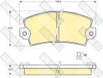 Girling 6101483 комплект тормозных колодок, дисковый тормоз на RENAULT 4 (112_)
