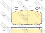 Girling 6103592 комплект тормозных колодок, дисковый тормоз на FIAT UNO (146A/E)