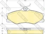 Girling 6103991 комплект тормозных колодок, дисковый тормоз на VW TRANSPORTER III фургон