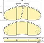 Girling 6109483 комплект тормозных колодок, дисковый тормоз на RENAULT TRUCKS B c бортовой платформой/ходовая часть