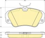 GIRLING Колодки тормозные OPEL OMEGA A OMEGA B SENATOR B ->07 03 (1605033, 6109571)