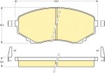 Girling 6111779 комплект тормозных колодок, дисковый тормоз на MAZDA MPV I (LV)