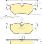 Girling 6112582 комплект тормозных колодок, дисковый тормоз на PEUGEOT 806 (221)