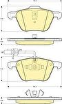 Girling 6114602 Колодки тормозные FORD GALAXY/VOLKSWAGEN SHARAN/T4 передние