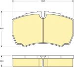 GIRLING Колодки тормозные зад. IVECO Daily II III 02-> (42470841, 6115359)