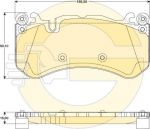 GIRLING Колодки передние MERCEDES W166 ML63 AMG, W212 E63 AMG(замена с 6118379) (0044208920, 6117349)