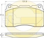 GIRLING Колодки тормозные VOLVO S60 2.5T AWD 03-10 передние (с ном.шасси 466813) (6120075)