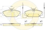 Girling 6120121 комплект тормозных колодок, дисковый тормоз на RENAULT MEGANE I (BA0/1_)