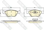 Girling 6120672 комплект тормозных колодок, дисковый тормоз на FIAT STRADA пикап (278_, 578_)