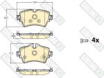 Girling 6120871 комплект тормозных колодок, дисковый тормоз на MINI MINI CLUBMAN (F54)