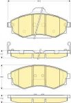 Girling 6132569 комплект тормозных колодок, дисковый тормоз на HYUNDAI LANTRA II Wagon (J-2)