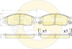 GIRLING Колодки тормозные NISSAN ALMERA CLASSIC 06- передние (6135636)