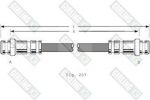 Girling 9001167 тормозной шланг на MAZDA 626 III (GD)