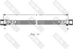 Girling 9001228 тормозной шланг на OPEL KADETT E фургон (37_, 47_)