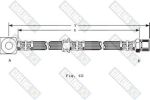 Girling 9001337 тормозной шланг на OPEL VECTRA B (36_)