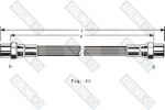 Girling 9001339 тормозной шланг на VW TRANSPORTER III автобус