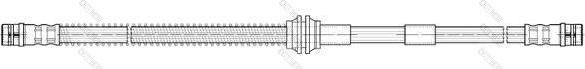 Girling 9001415 тормозной шланг на VW TOUAREG (7LA, 7L6, 7L7)