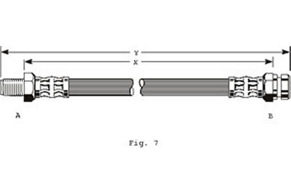 Girling 9002214 тормозной шланг на FIAT DUCATO Panorama (280)