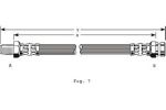 Girling 9002225 тормозной шланг на FIAT CROMA (154)