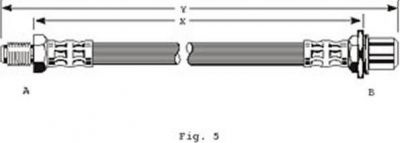 Girling 9002251 тормозной шланг на Z3 (E36)