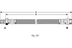 Girling 9002257 тормозной шланг на FORD MONDEO I (GBP)
