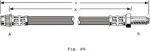 Girling 9002294 тормозной шланг на PEUGEOT 806 (221)