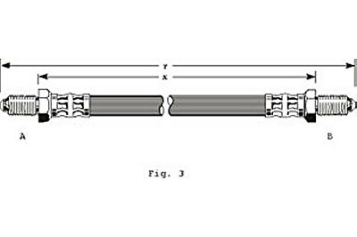 Girling 9003134 тормозной шланг на FORD TAUNUS '80 (GBS, GBNS)
