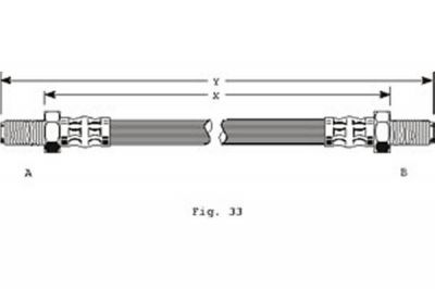 Girling 9003152 тормозной шланг на TOYOTA CELICA купе (RA4_, TA4_)