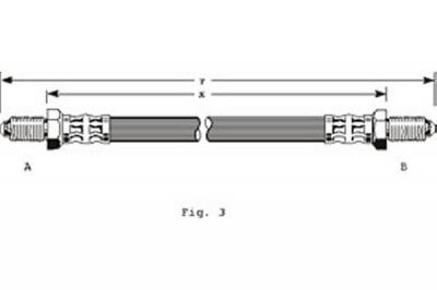 Girling 9003200 тормозной шланг на FORD TAUNUS '80 (GBS, GBNS)