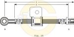 Girling 9004116 тормозной шланг на HONDA PRELUDE III (BA)