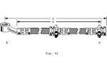 Girling 9004128 тормозной шланг на NISSAN SUNNY II купе (B12)