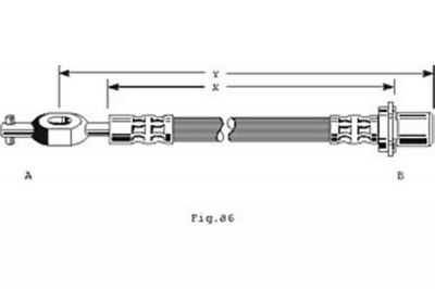 Girling 9004181 тормозной шланг на TOYOTA COROLLA FX Compact (E8B)