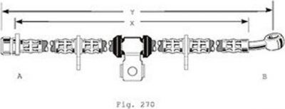 Girling 9004196 тормозной шланг на HONDA PRELUDE III (BA)